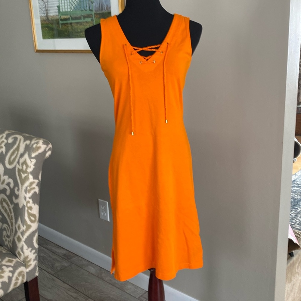 Lauren Ralph Lauren Orange Dress